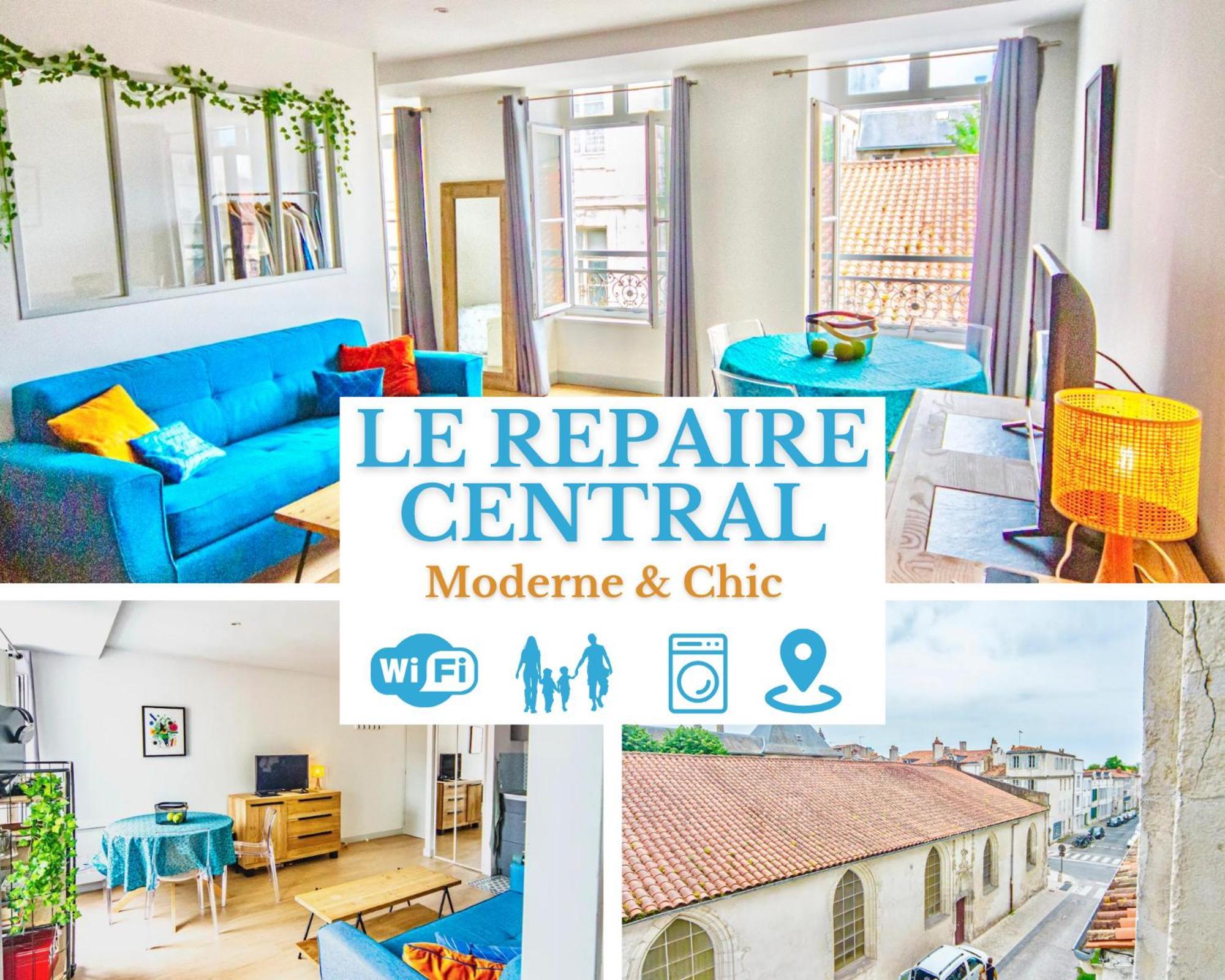 Repaire Central - Chic & Moderne - Wifi Gratuit - Parfaitement Equipe - Centre-Ville Historique ลาโรแชล ภายนอก รูปภาพ